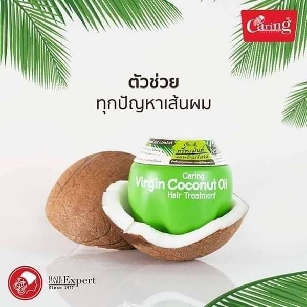 Caring Virgin Coconut Oil Hair Treatment