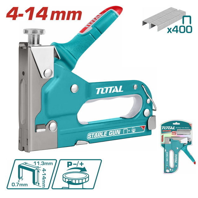 TOTAL Staple gun 4-14mm THT31142